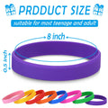 Silicone Glow Rubber Wristbands