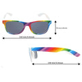 Rainbow Iconic Rectangle Sunglasses