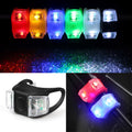 Bike Silicone Dual Flash Front & Rear Led Warning Lights
