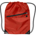 Nylon Zippered Drawstring Backpack