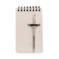 Pocket Sized Spiral Jotter Notepad Notebook with Pen