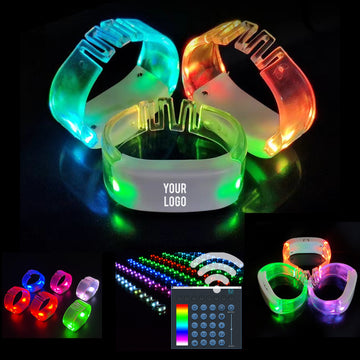Led Light Up Bracelets Glow Wristbands