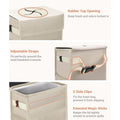 Premium Leakproof Car Trash Can With Lid