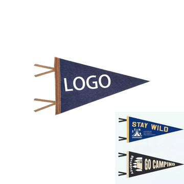 Mini Full Color Custom Felt Pennant