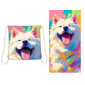 2-in-1 Beach Towel Tote Bag