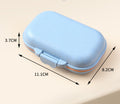 7 Compartments Wheat Straw Pill Container