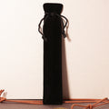Double-Sided Flannel Drawstring Closure Pen Pouch