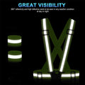 Safety Reflective Vest With Adjustable Strap