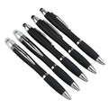 Gourd Shaped Led Light Up Logo Ballpoint Touch Screen Pen