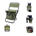 3-in-1 Folding Chair Outdoor Fishing Ice Pack Chair