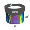 UPF 50+ Iridescent TPU Sun Visor Hat