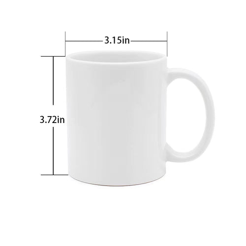 11 Oz. White Economy Ceramic Mug