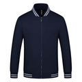 Solid Color Baseball Jacket