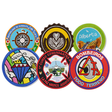 Full Color Custom Embroidered Patches