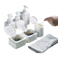 Press-Type Desktop Mini Storage Box Set Of 3 For Office