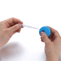 60'' Mini Round Retractable Soft Measuring Tape W/Key Ring