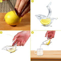 Bird Acrylic Portable Transparent Fruit Squeezer