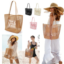 Foldable Mesh Beach Tote Bag