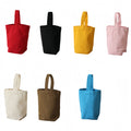 Canvas Solid Tote Reusable Grocery Bags