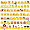 2" Colorful Rubber Ducks