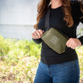 Cross Body Zipper Belt Bag
