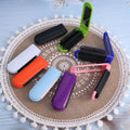 Portable Mini Folding Mirror Comb