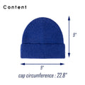 Monochrome Warm Autumn And Winter Knit Hat