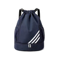 Drawstring Basketball Bag Backpack With Shoes Compartment