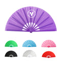Titaff 12.6In / 32Cm Kung Fu Folding Hand Fan