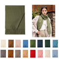 Solid Color Wool Scarf