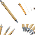 Bamboo and Wood Ballpoint Pen