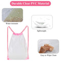 Clear Pvc Drawstring Bag