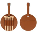 Pu Leather Golf Tee Holder With Buckle