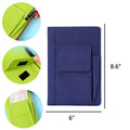Multifunctional A5 Leather Pocket Notebook