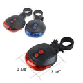 Led Bike Tail Lamp Night Riding Laser Light