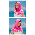 Neck Face Cooling Hoodie Towel