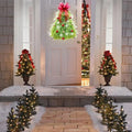 Christmas Tree Wreath For Front Door