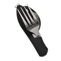 4-in-1 Portable Stainless Steel Cutlery