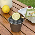 12 Oz. Stainless Steel Rolled Rim Cup