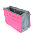 Portable Makeup Bag With Double Zip
