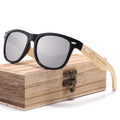 Vintage Bamboo Leg Rivet Sunglasses