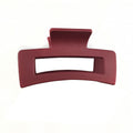 Matte Square Hair Claw Clip