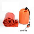 Outdoor PE Aluminum Film Emergency Sleeping Bag With Whistle