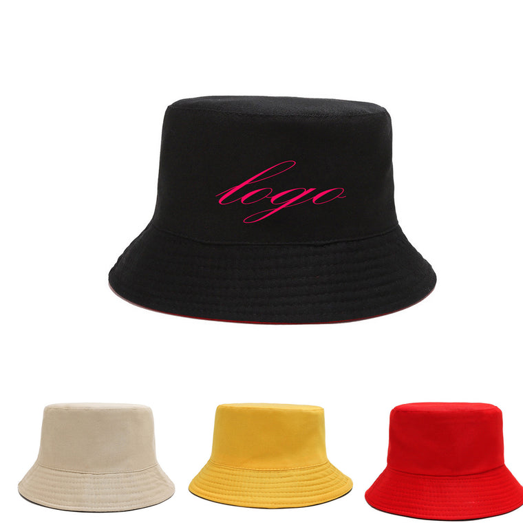 Bucket Hat Cotton Summer Cap