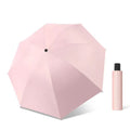 8 Ribs Anti-Uv Folding Umbrella Manual Open