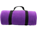 Warm Fleece Blanket Nylon Strap