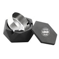 Concrete Stainless Steel Ashtray With Lid