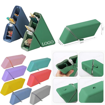 Soft Silicone Pencil Case Portable Pen Holder
