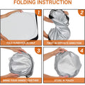 Full Color Custom Foldable Car Windshield Shade Cover