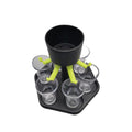 Hexagonal Fair Shot Wine Dispenser Set